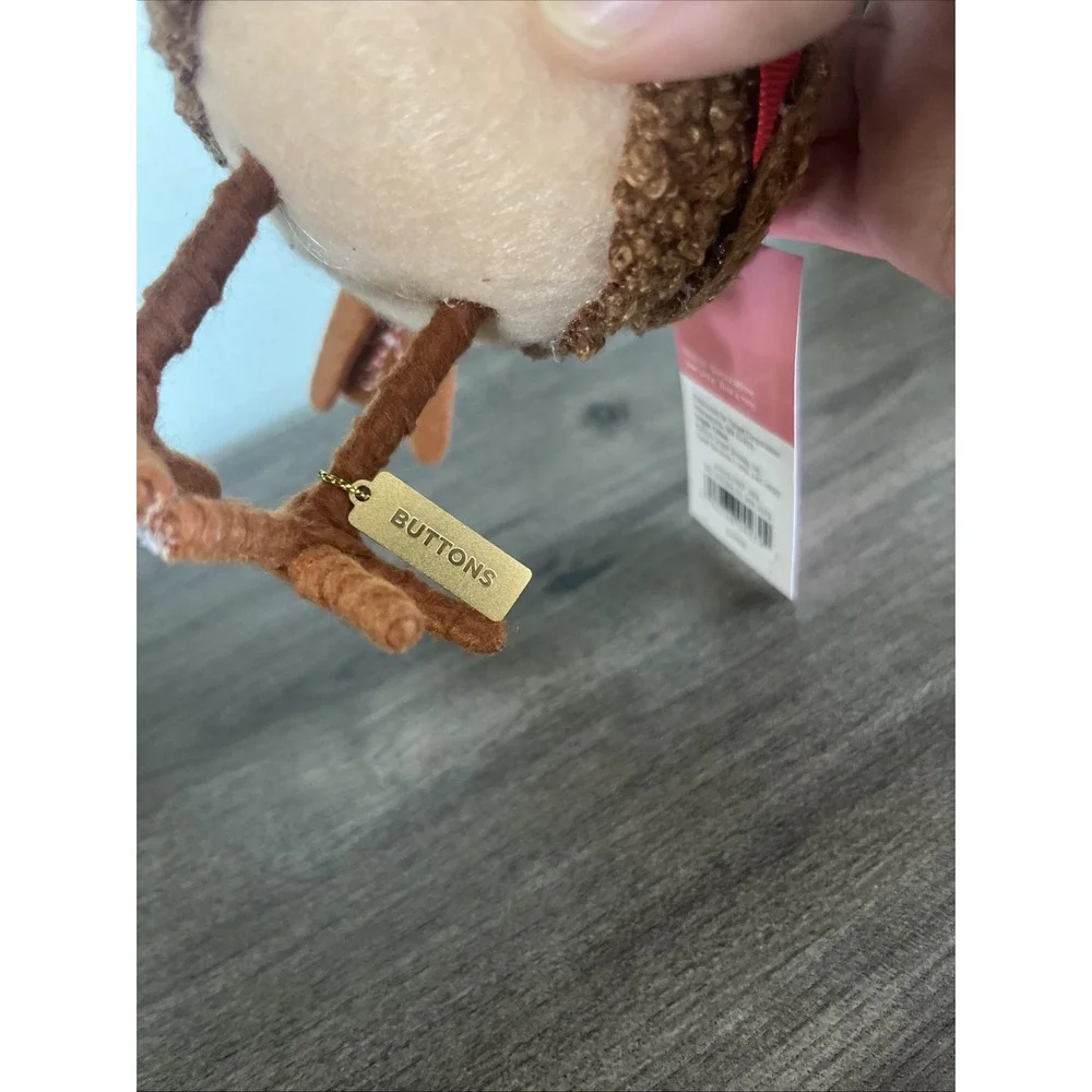 Target Wondershop Valentines Featherly Friends Bird BUTTONS bear 2025 W/‎ heart
